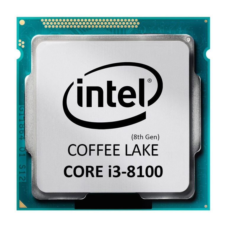 پردازنده باکس اینتل مدل Core i3 8100