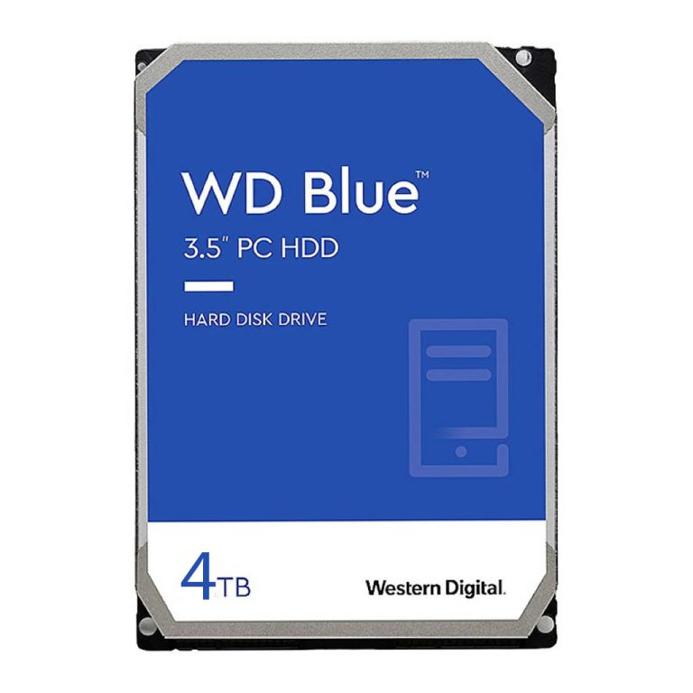 هارد اینترنال 4 ترابایت وسترن دیجیتال مدل BLUE (WD40EZRZ)