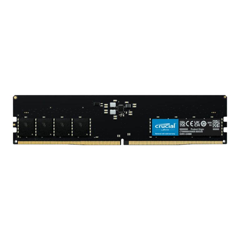 رم DDR5 کروشیال مدل 32GB SINGLE 4800MHZ CL40